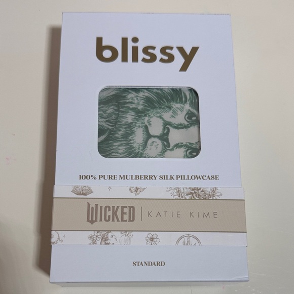 Blissy Other - Blissy Green 100% Silk Pillowcase Wicked Katie Kime